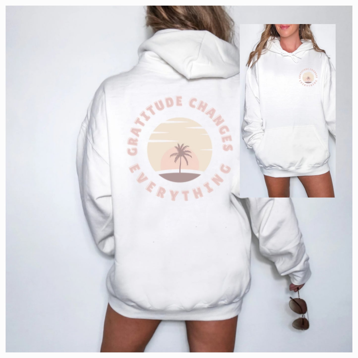 Gratitude Changes Everything Hoodie– Inspired by Recovery, Grounded in Gratitude