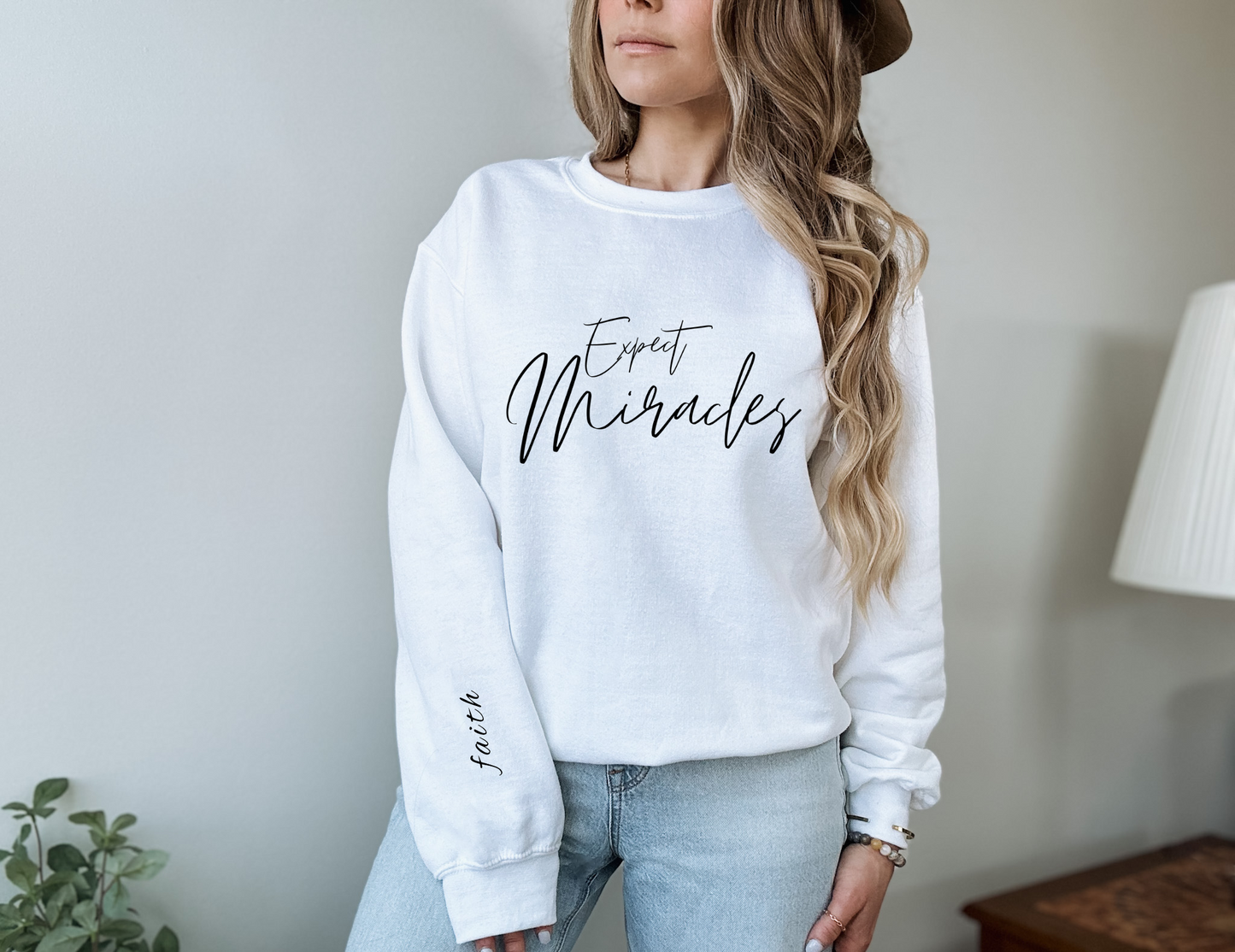Expect Miracles: Faith Sweatshirt