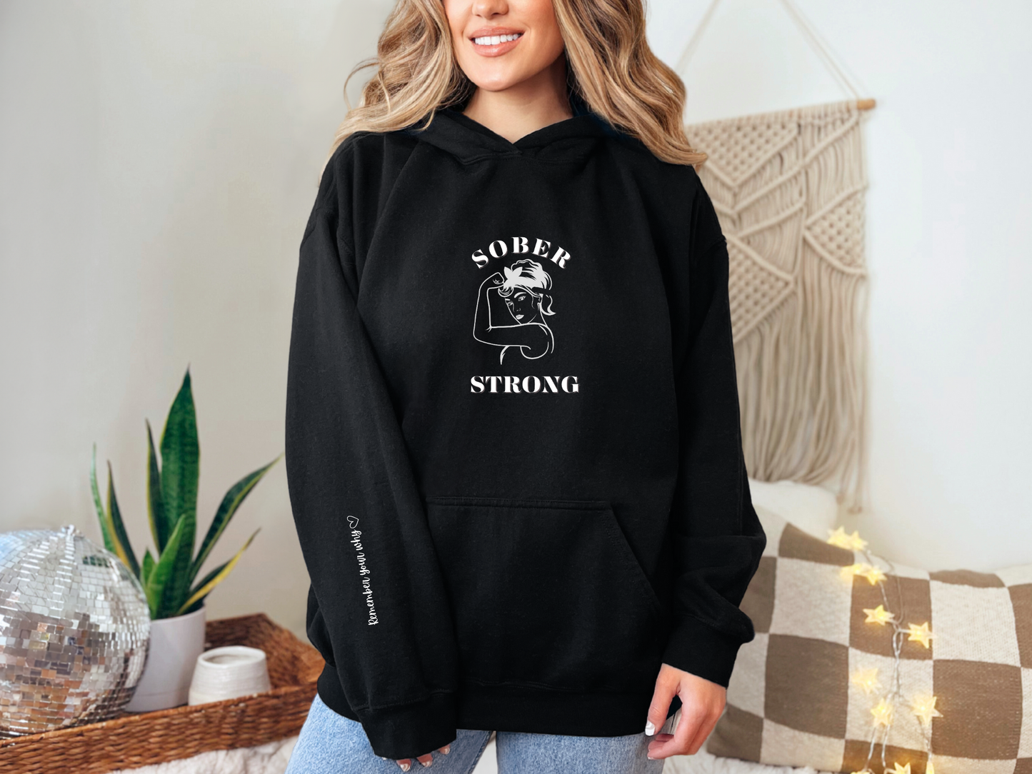 Sober Strong Recovery Hoodie