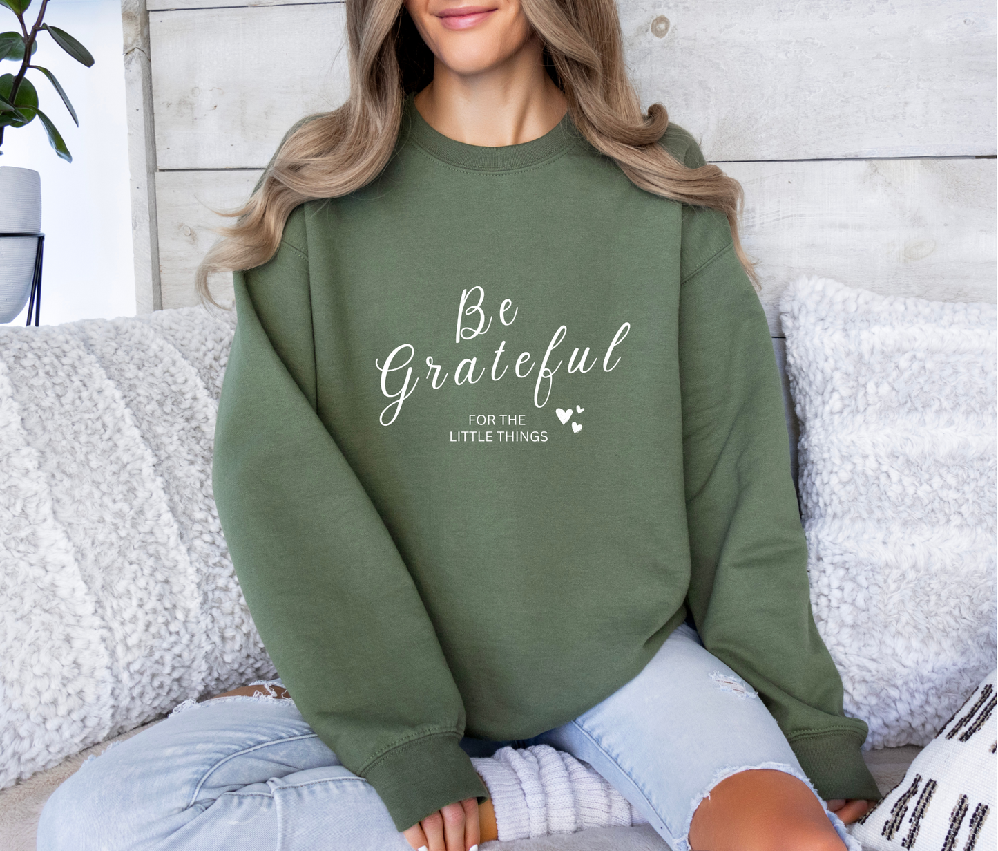Be Grateful For The Little Things Sweater