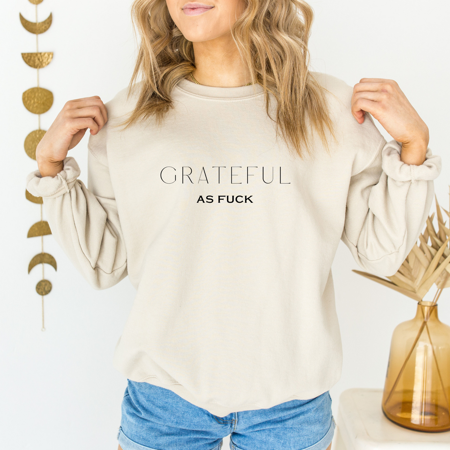 Grateful As F*** Sweater