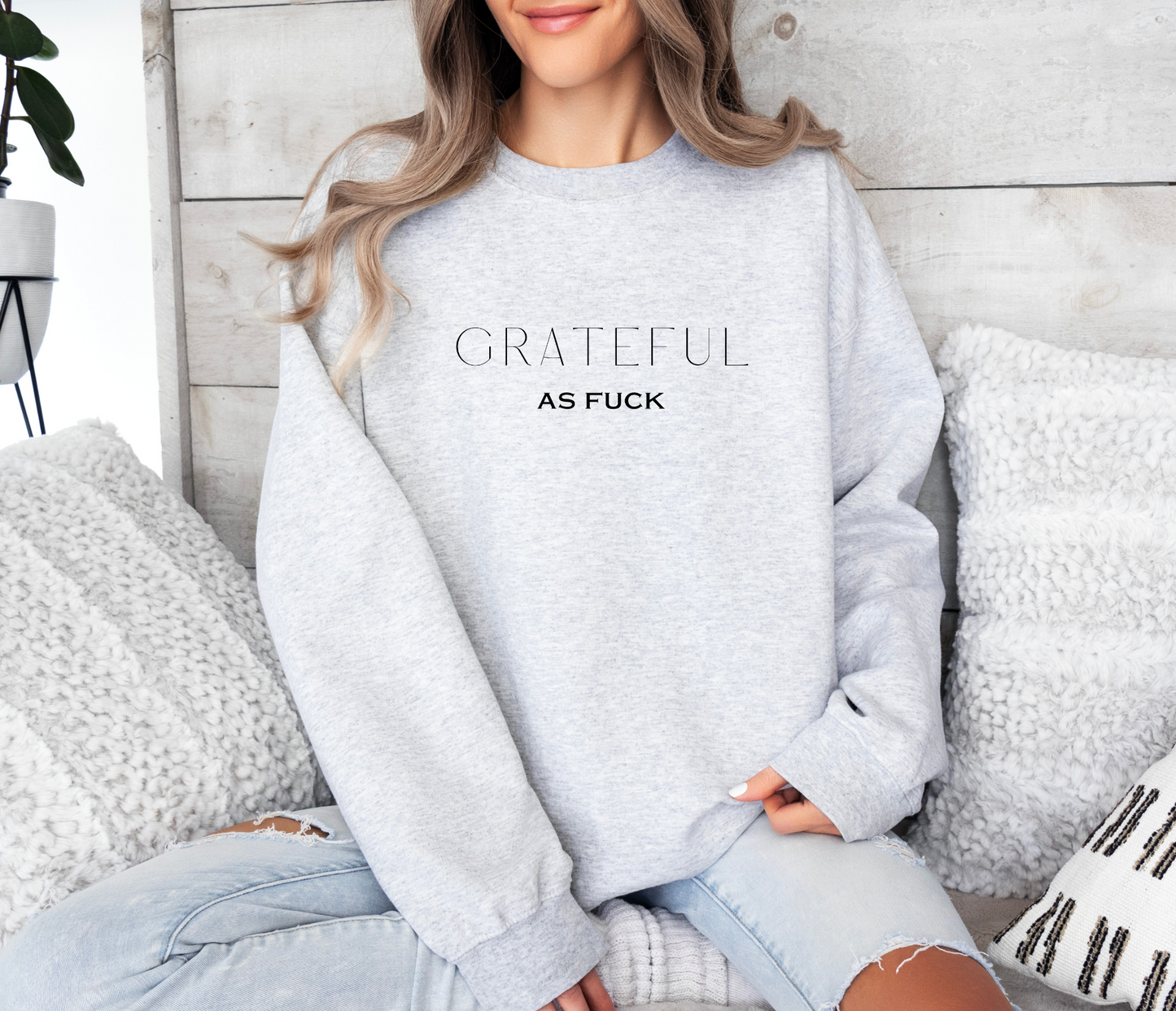 Grateful As F*** Sweater