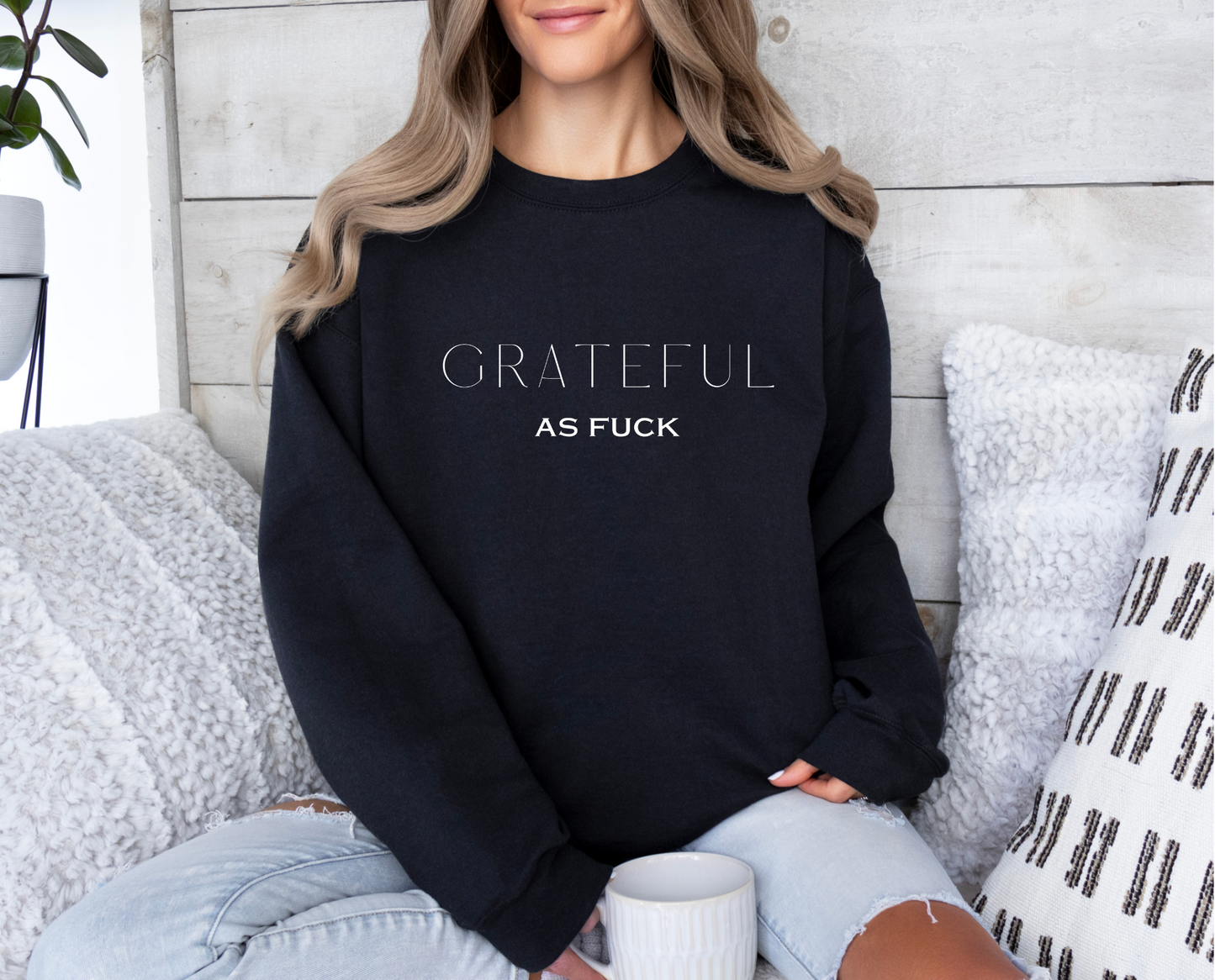Grateful As F*** Sweater