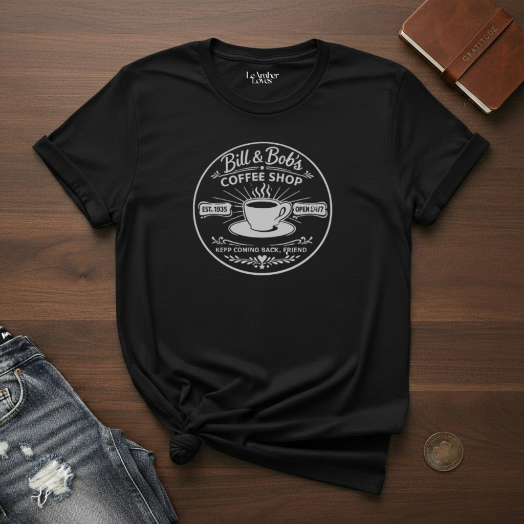Bill & Bob's Coffee Shop- T-Shirt