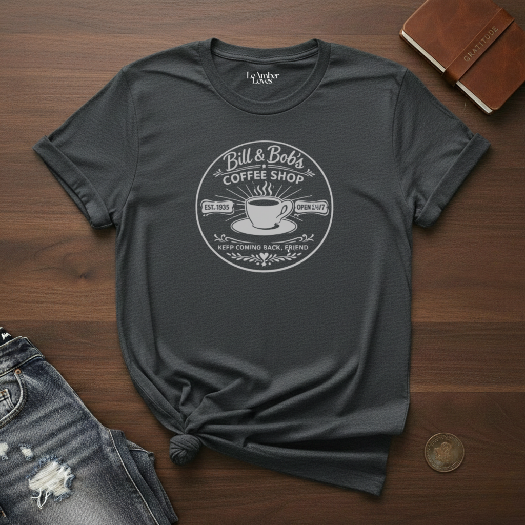Bill & Bob's Coffee Shop- T-Shirt