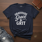 Gratitude Grace & Grit- T-Shirt
