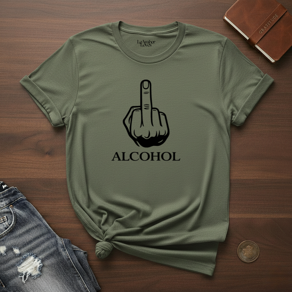 Fuck Alcohol- T-Shirt