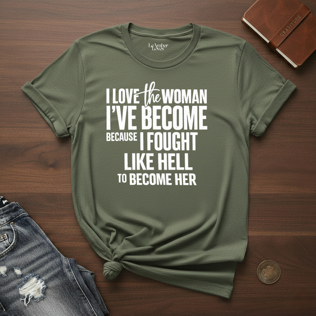 I Love The Woman I've Become- T-Shirt