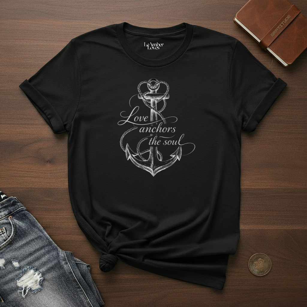 Love Anchors The Soul- T-Shirt