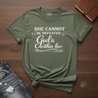She Cannot Be Defeated God Is Within Her-T-Shirt