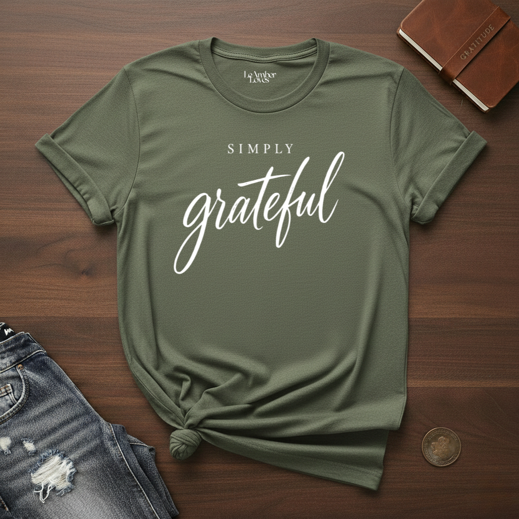Simply Grateful- T-Shirt