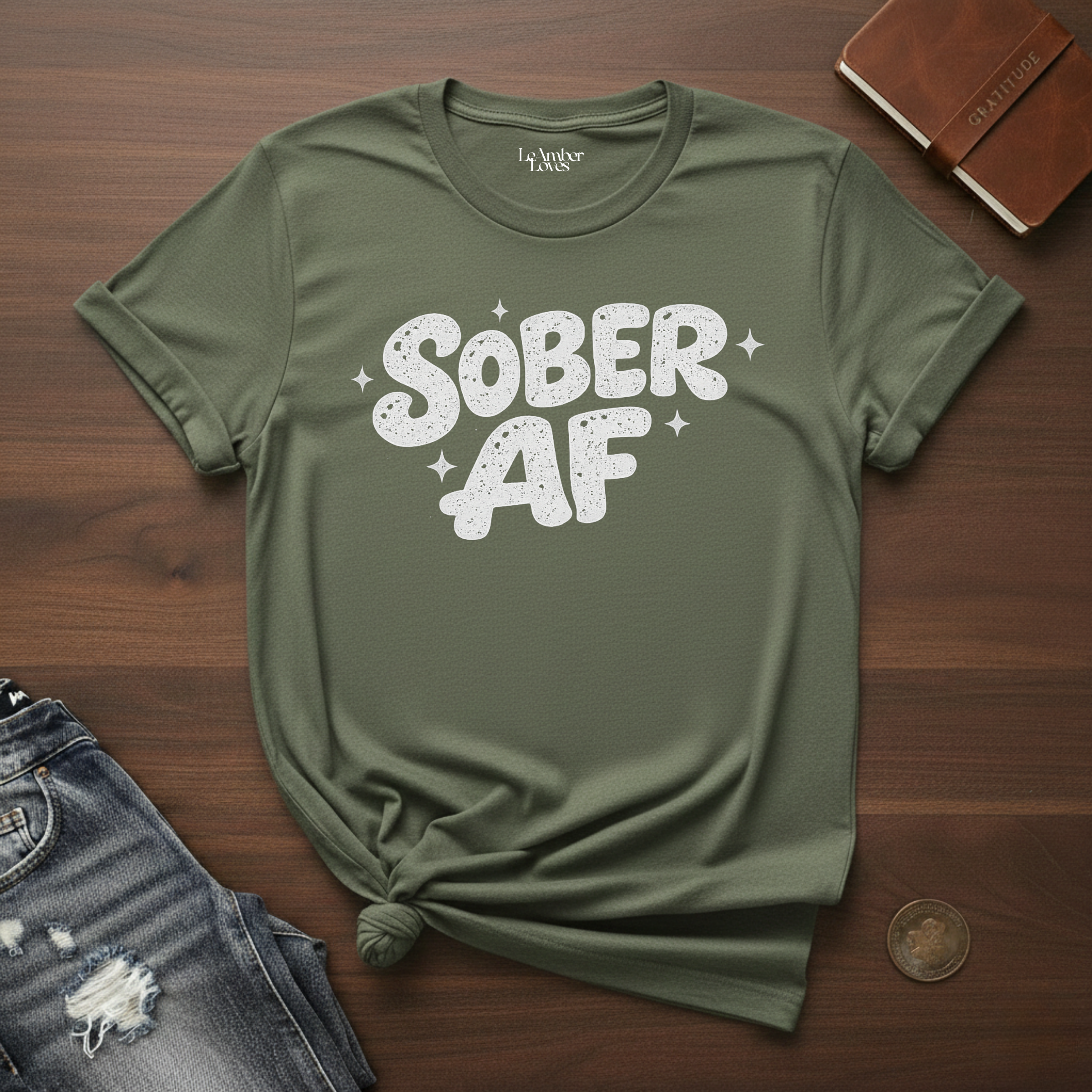 SOBER AF- T-Shirt