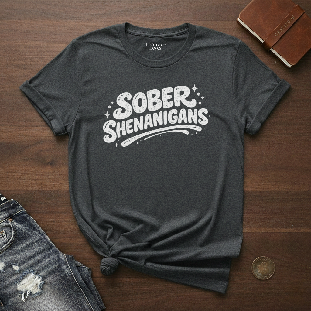 Sober Shenanigans- T-Shirt