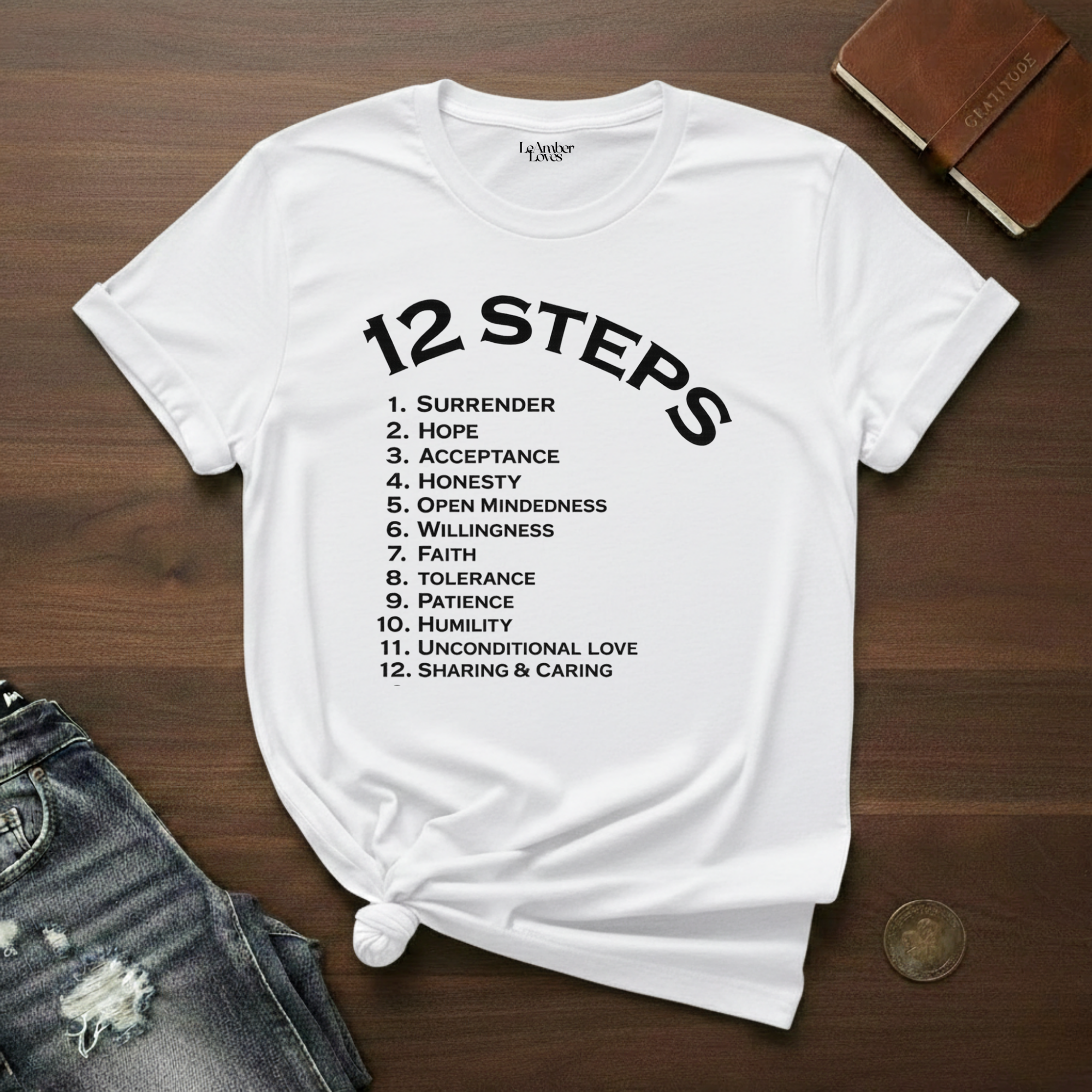 12 Steps- T-Shirt