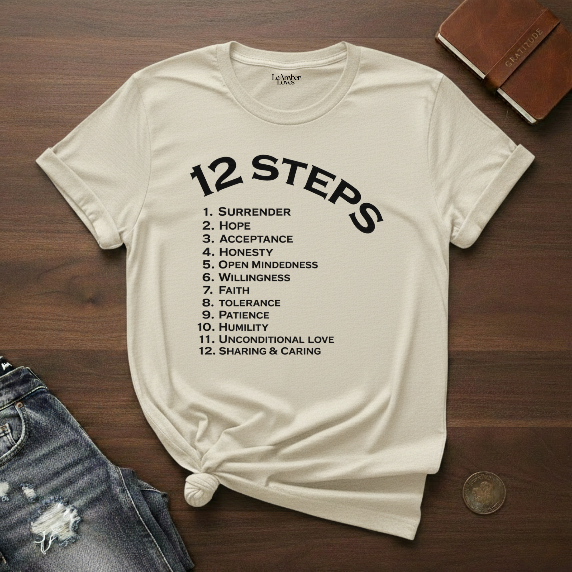 12 Steps- T-Shirt