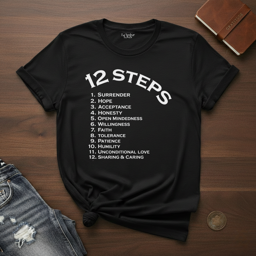12 Steps- T-Shirt
