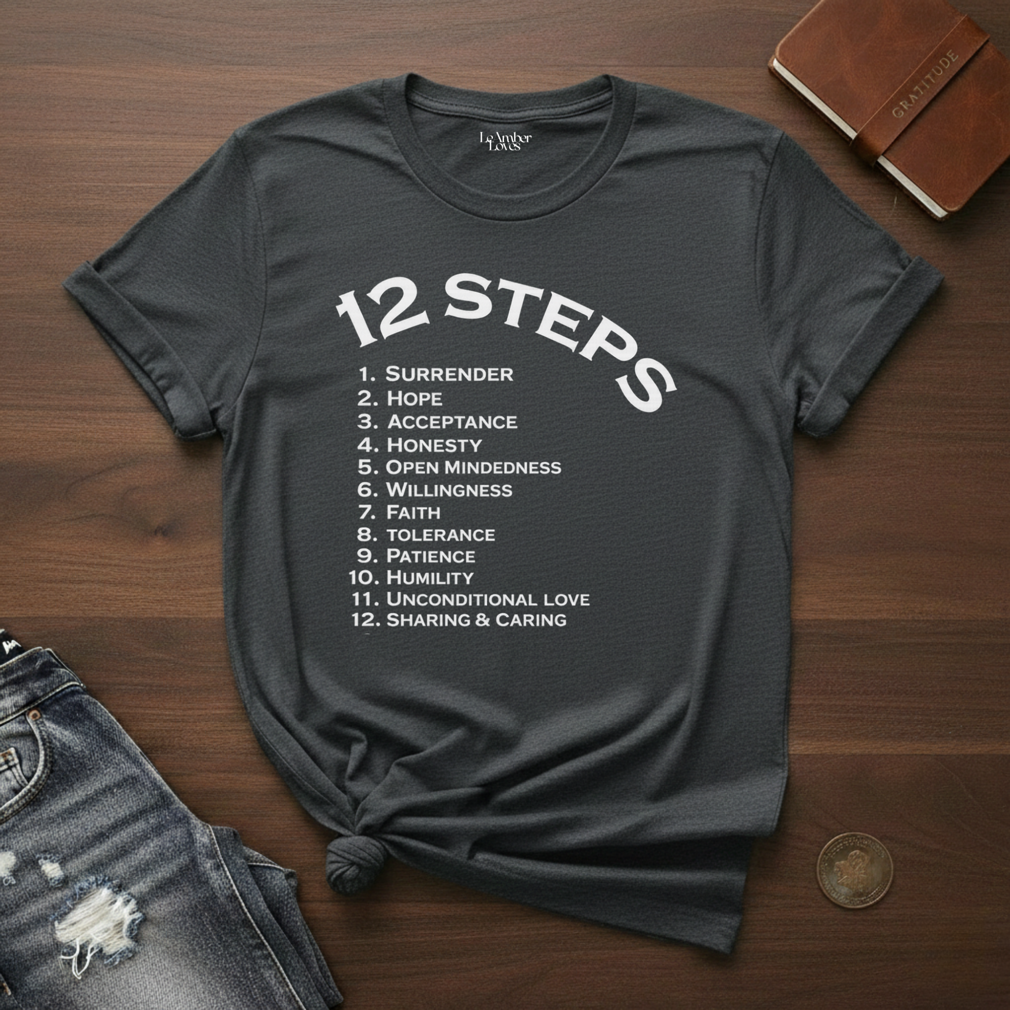 12 Steps- T-Shirt