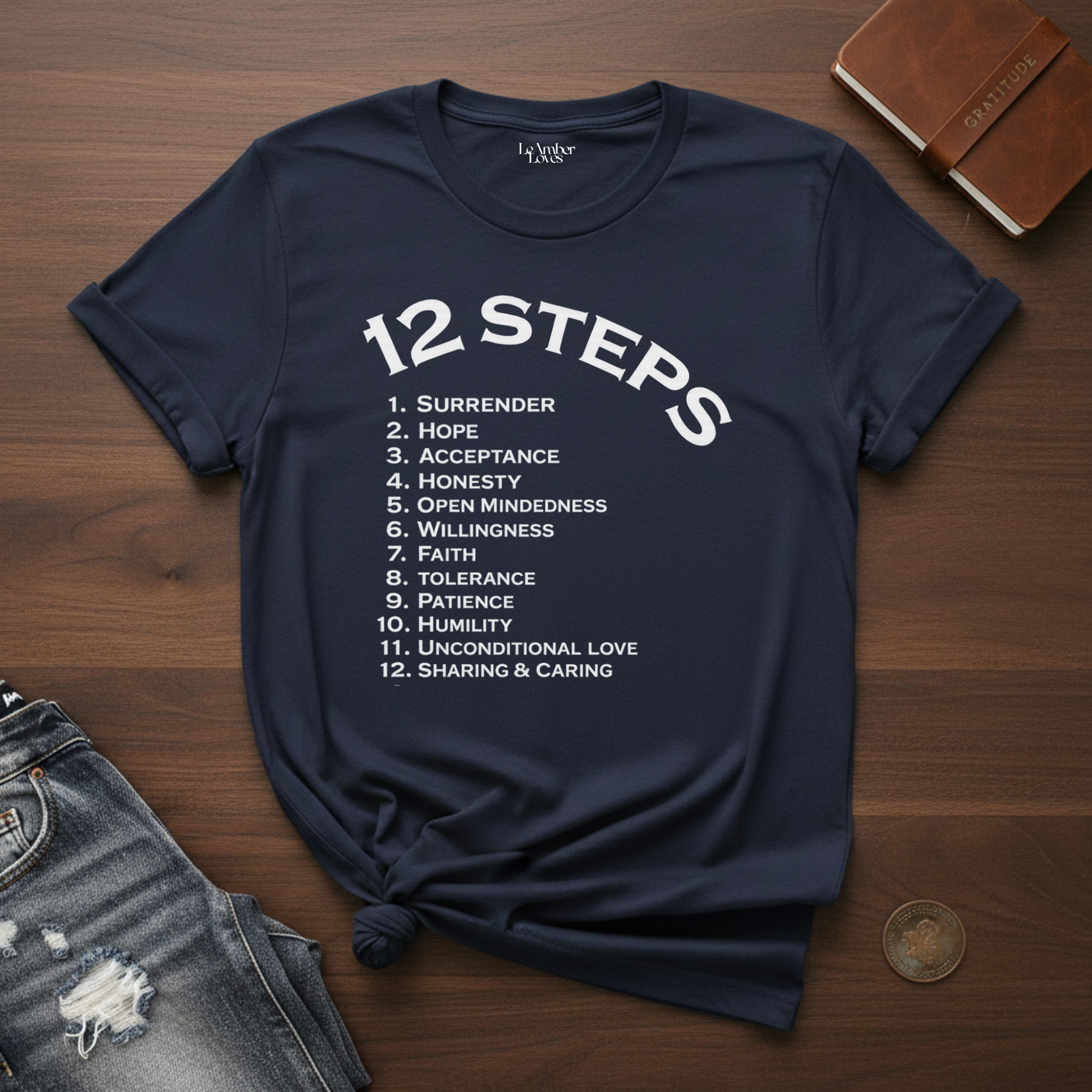 12 Steps- T-Shirt