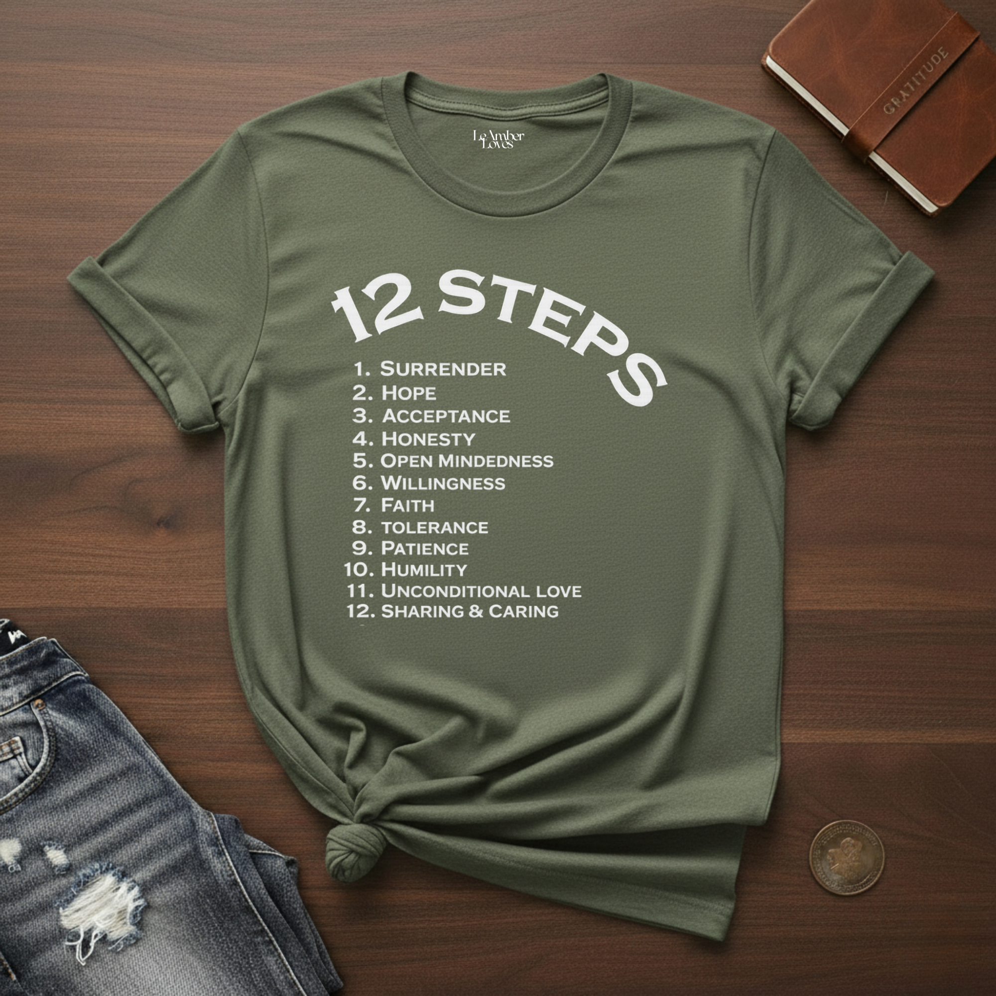 12 Steps- T-Shirt