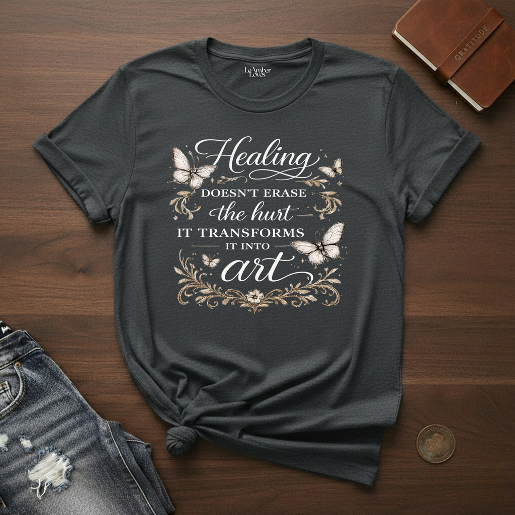 Healing Doesn't Erase The Hurt- T-Shirt