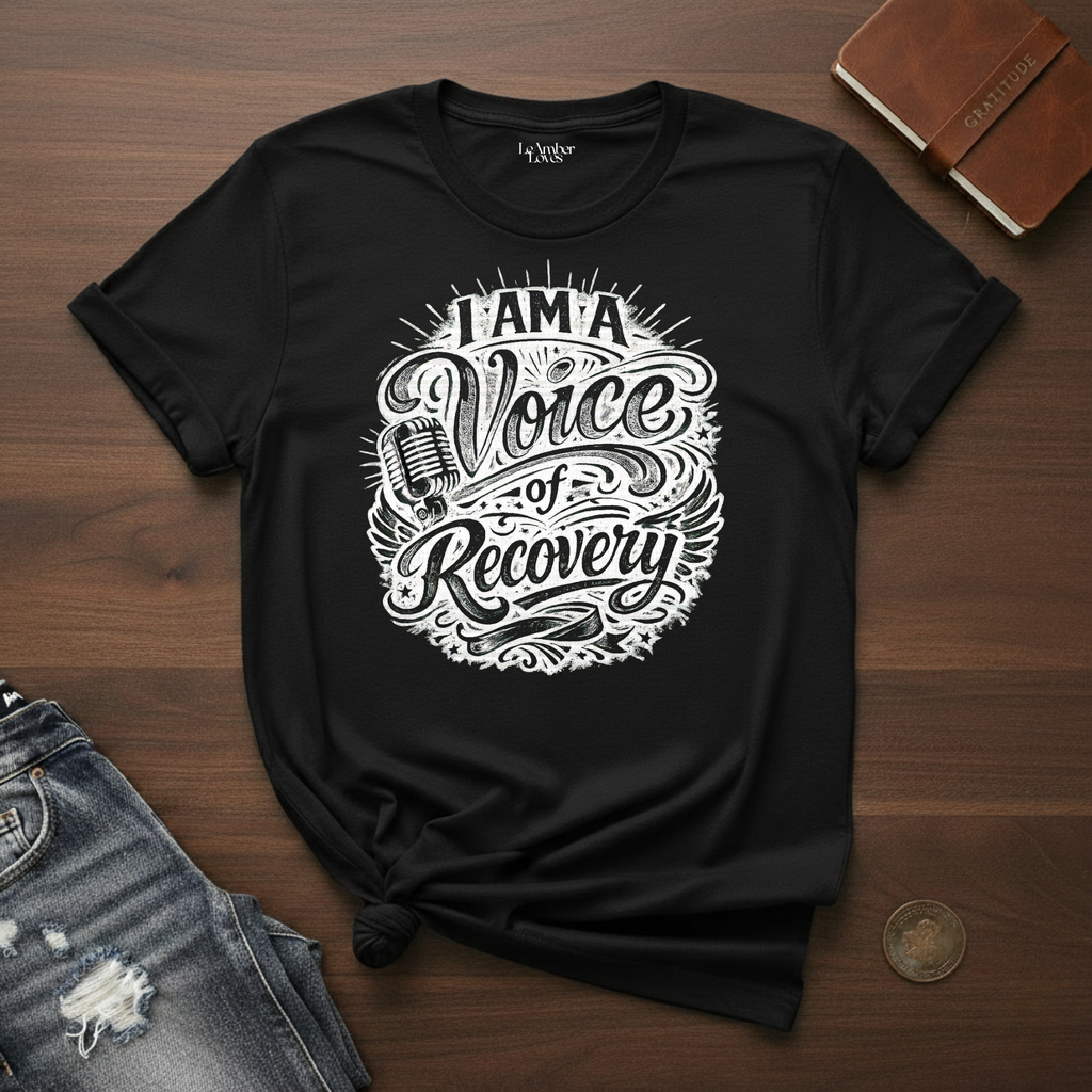 I'm A Voice Of Recovery- T-Shirt