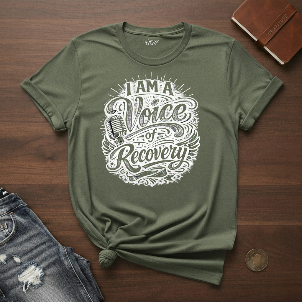 I'm A Voice Of Recovery- T-Shirt