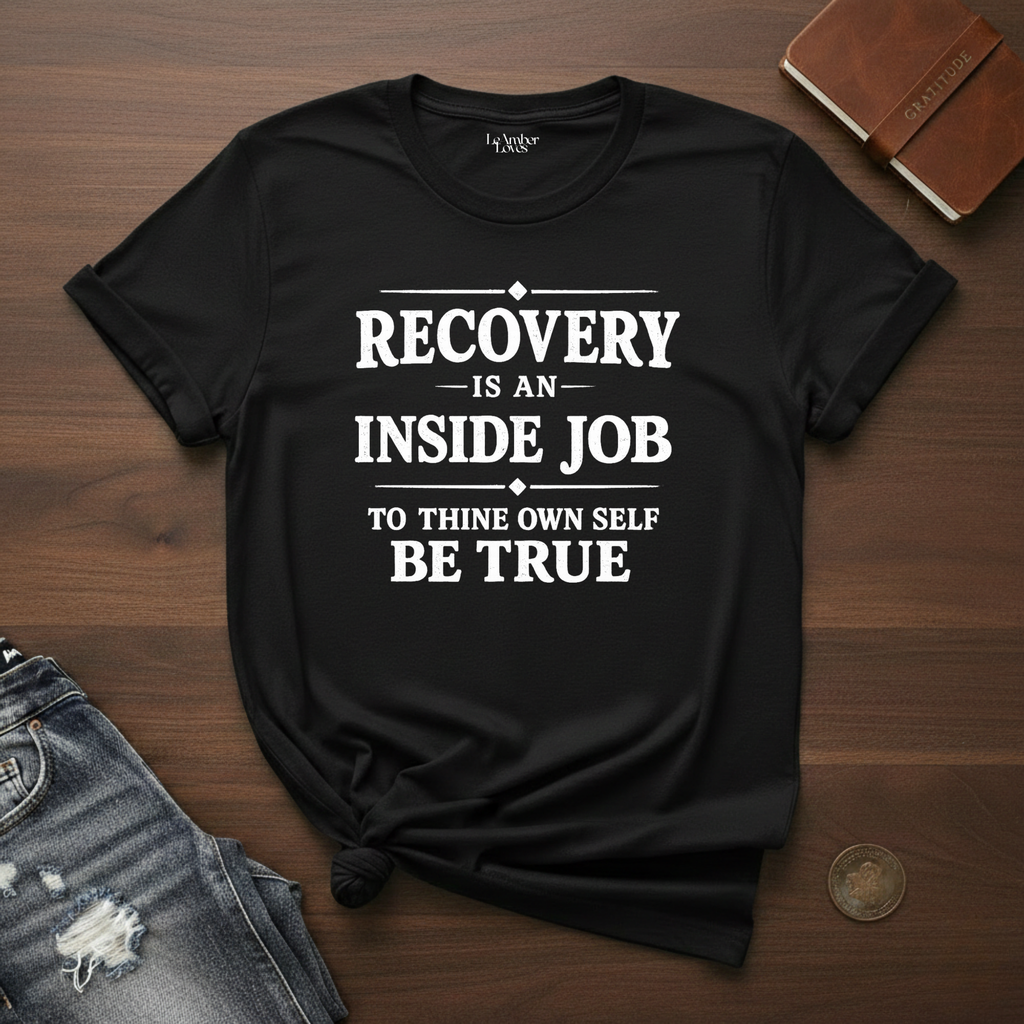 Recovery Is An Inside Job- T-Shirt