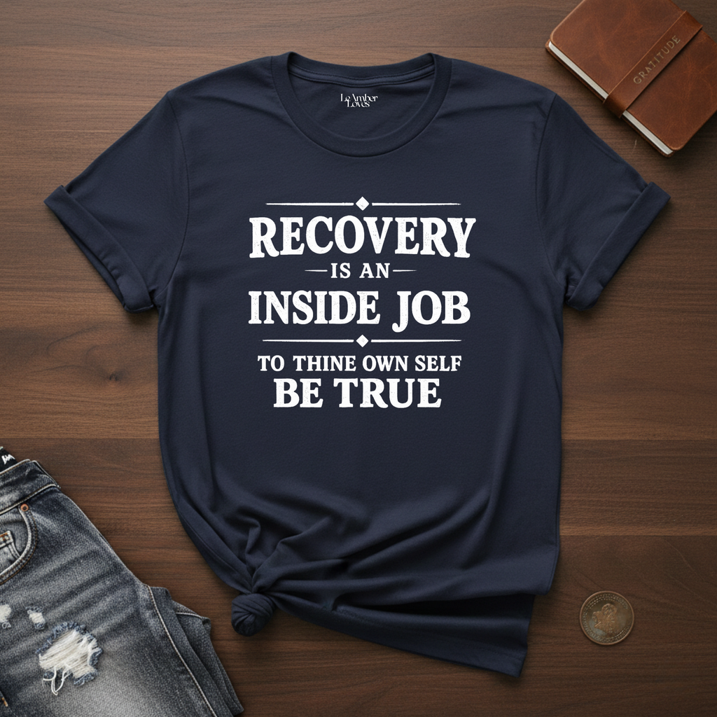 Recovery Is An Inside Job- T-Shirt