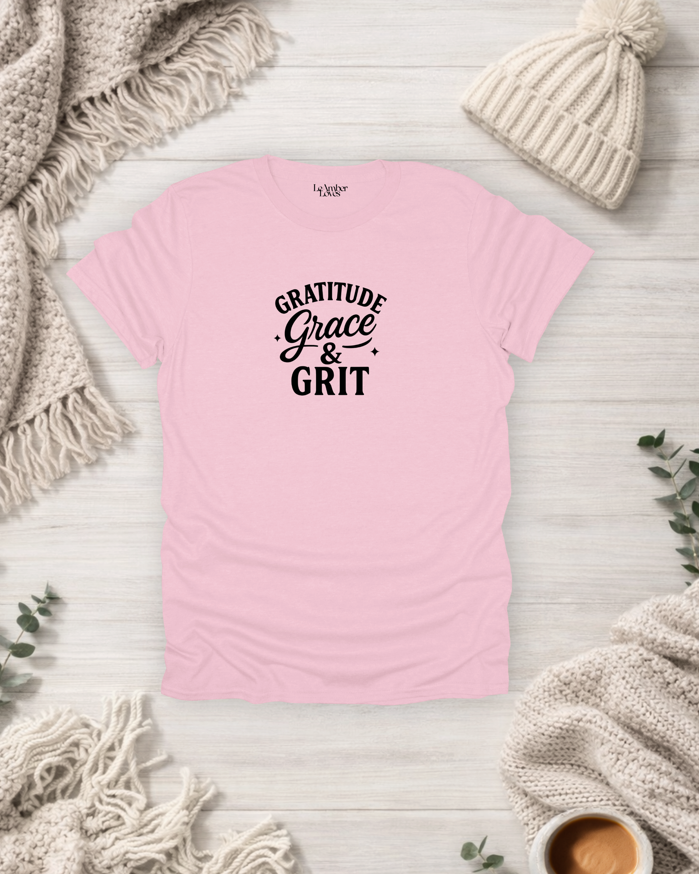 Gratitude Grace & Grit | Gratitude Unfiltered T-Shirt